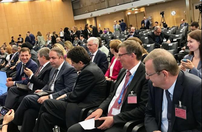 Куйвашев презентовал Екатеринбург на сессии Генассамблее МБВ Куйвашев презентовал Екатеринбург на сессии Генассамблее МБВ
