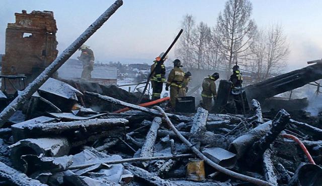 В Ярославской области сгорел жилой дом, погибло 6 человек