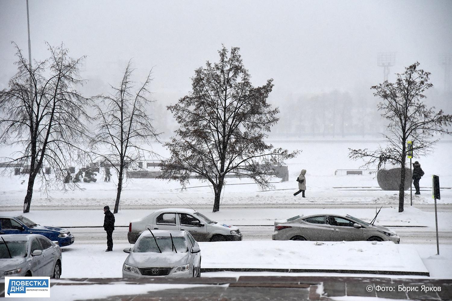 Екатеринбург вновь завалит снегом
