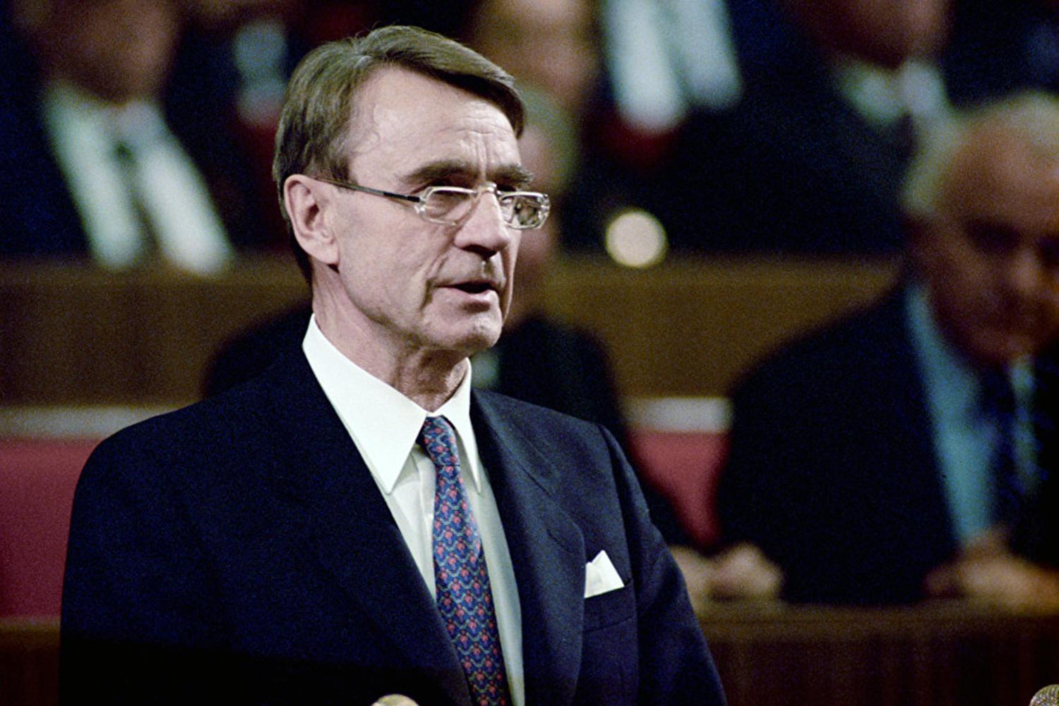 Бывший президент Финляндии Мауно Койвисто