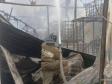 Крупный пожар произошел на пилораме под Полевским