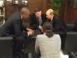 Путин и Обама неформально общались полчаса