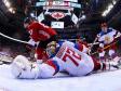 Сборная России проиграла канадцам в полуфинальном матче Кубка мира по хоккею со счетом 3:5
