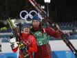 Российские лыжники завоевали серебро в командном спринте на Олимпиаде