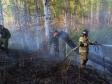Свердловские огнеборцы поймали подозреваемого в природном пожаре