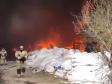 В Екатеринбурге произошел крупный пожар на складах с резиной
