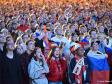 Матч Россия - Египет собрал 17,5 тыс. болельщиков в фан-зоне Екатеринбурга (фото)