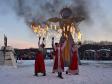 Самое большое чучело зимы на Среднем Урале сожгли в Арамиле (фото)