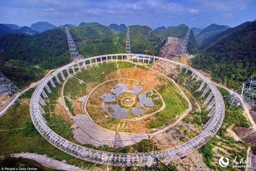 Самый крупный в мире радиотелескоп, который расположен в Китае, обнаружил два новых пульсара