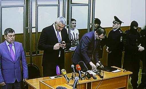 Суд признал Савченко виновной в убийстве российских журналистов
