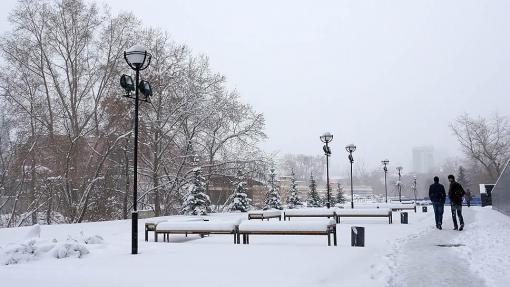 В Екатеринбург возвращается зима