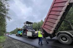 Дорожные работы на Среднем Урале ведутся по графику, несмотря на погоду