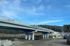 Открыто движение по новому мосту на трассе Сысерть - Часовая
