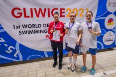 Свердловчанка завоевала 9 золотых медалей Чемпионата мира среди глухих по плаванию на короткой воде