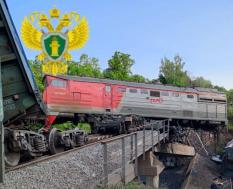 В больницах находятся 55 человек, пострадавших при крушении поезда в Брянской области