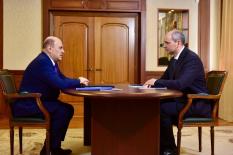 Паслер рассказал Мишустину о социально-экономическом развитии региона