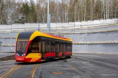 Первый междугородний беспилотный трамвай вышел на маршрут Екатеринбург - Верхняя Пышма