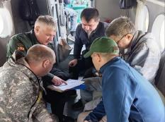 Крупное возгорание в Ивдельском лесничестве ликвидируют усиленным составом Уральской авиабазы