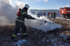 На Среднем Урале произошел первый в году лесной пожар