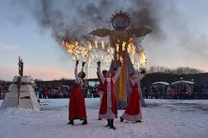 По всей Свердловской области прошли масленичные гуляния