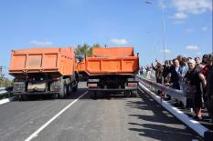 В Богдановиче запустили движение по новому путепроводу (фото)