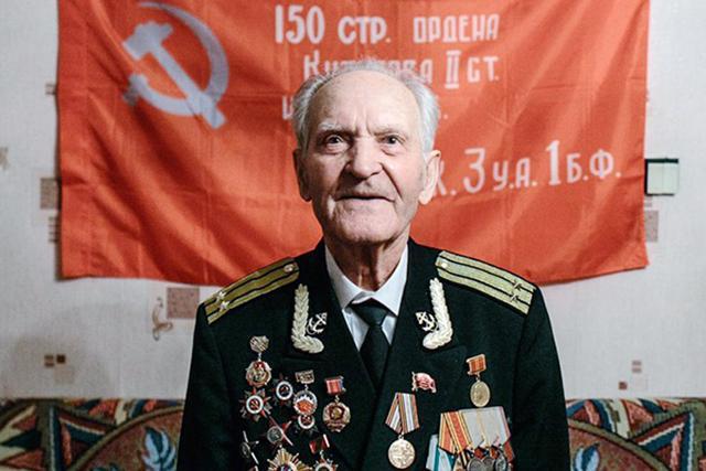Николай Михайлович Беляев, один из участников штурма рейхстага