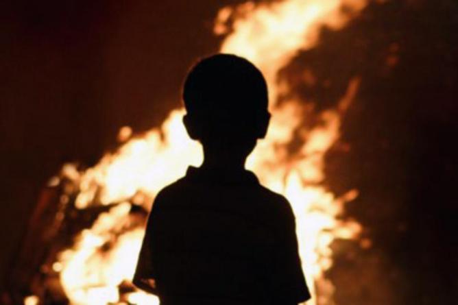 На пожаре под Серовом погиб двухлетний ребёнок