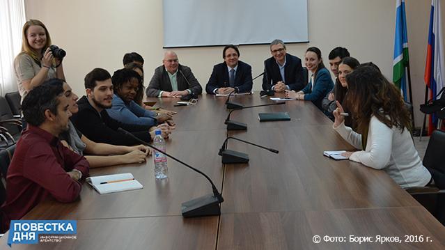 Иностранные студенты познакомились с «Большим Екатеринбургом» 