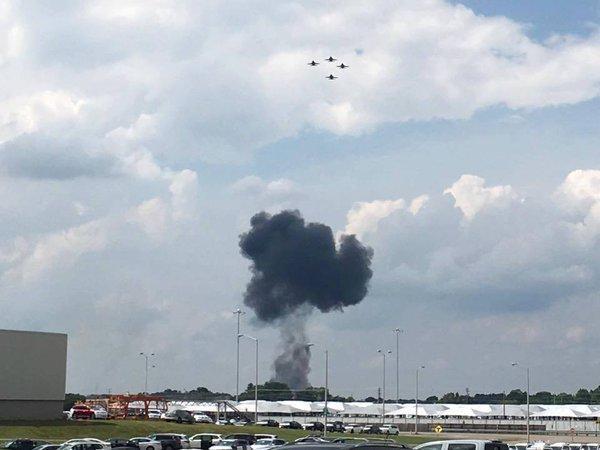 в США разбились военные самолеты 3 июня