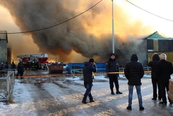 Пожар в Когалыме 27 октября
