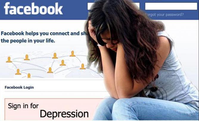 Социальные сети виноваты в депрессии