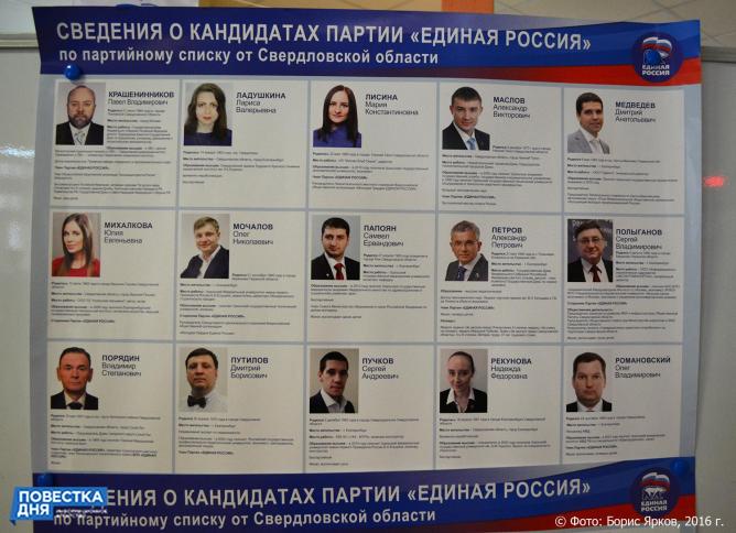 Съезд «Единой России» назвал тройку кандидатов в Госдуму от Свердловской области