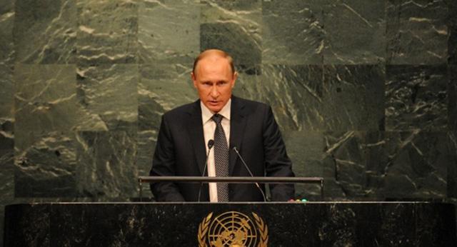 Выступая на Генеральной ассамблее ООН, президент России Владимир Путин предложил создать международную коалицию по борьбе с терроризмом