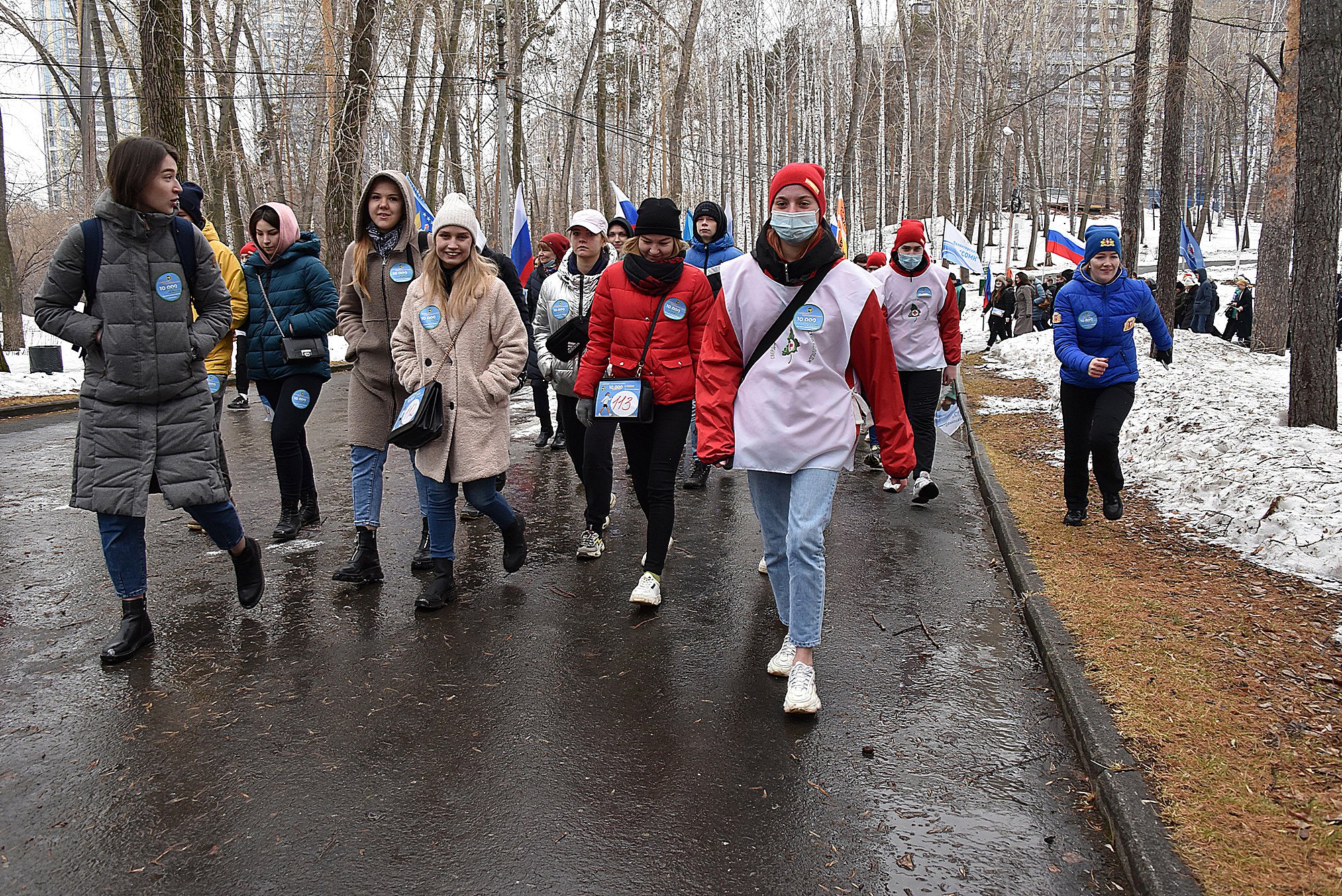 День здоровье зимний. День здоровья зимой. 10.000 Шагов в парке Маяковского. День здоровья зимой картинки.